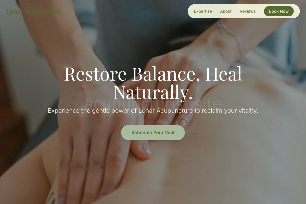 Lunar Acupuncture